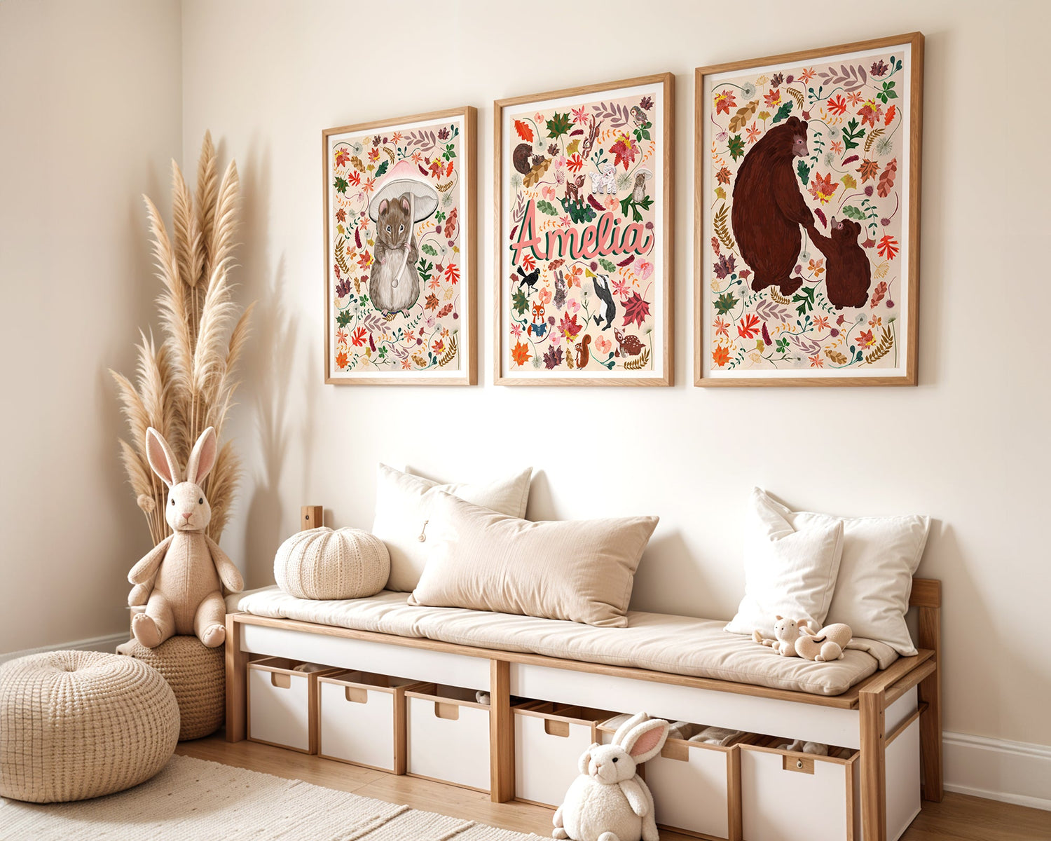 Personalised Nursery Print Sets