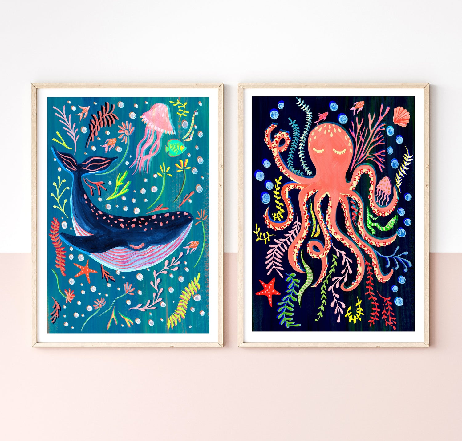 Sea Animal Prints
