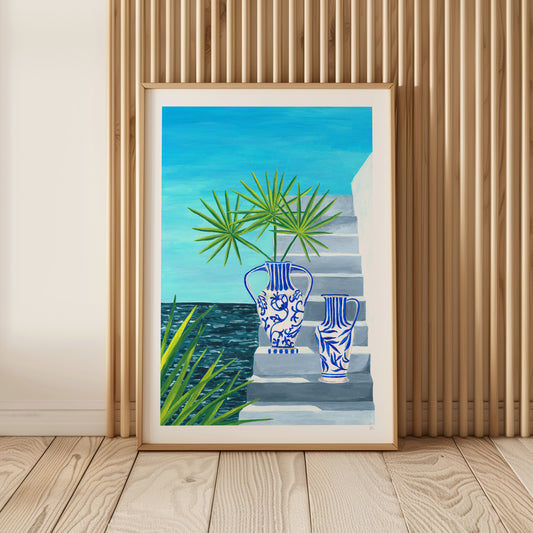 Mediterranean Vase Print