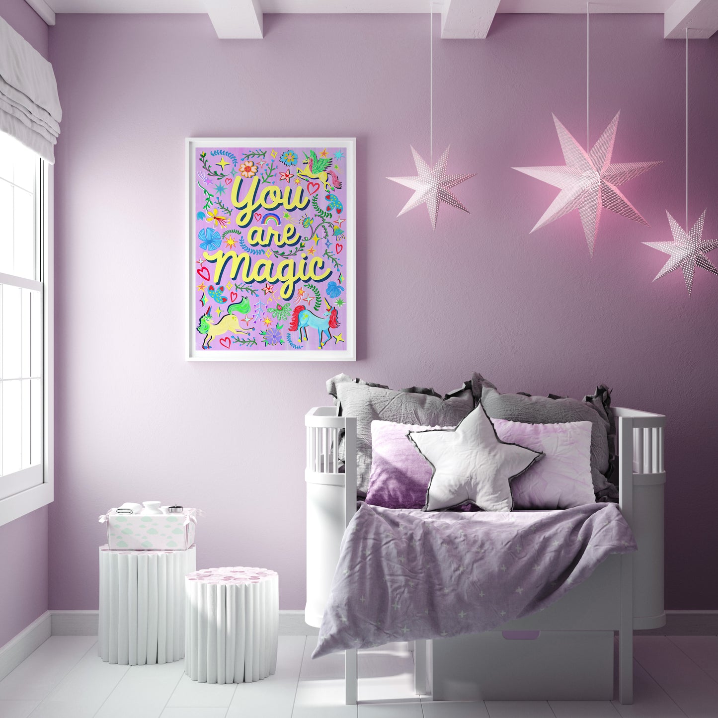 You are Magic Unicorn Art Print