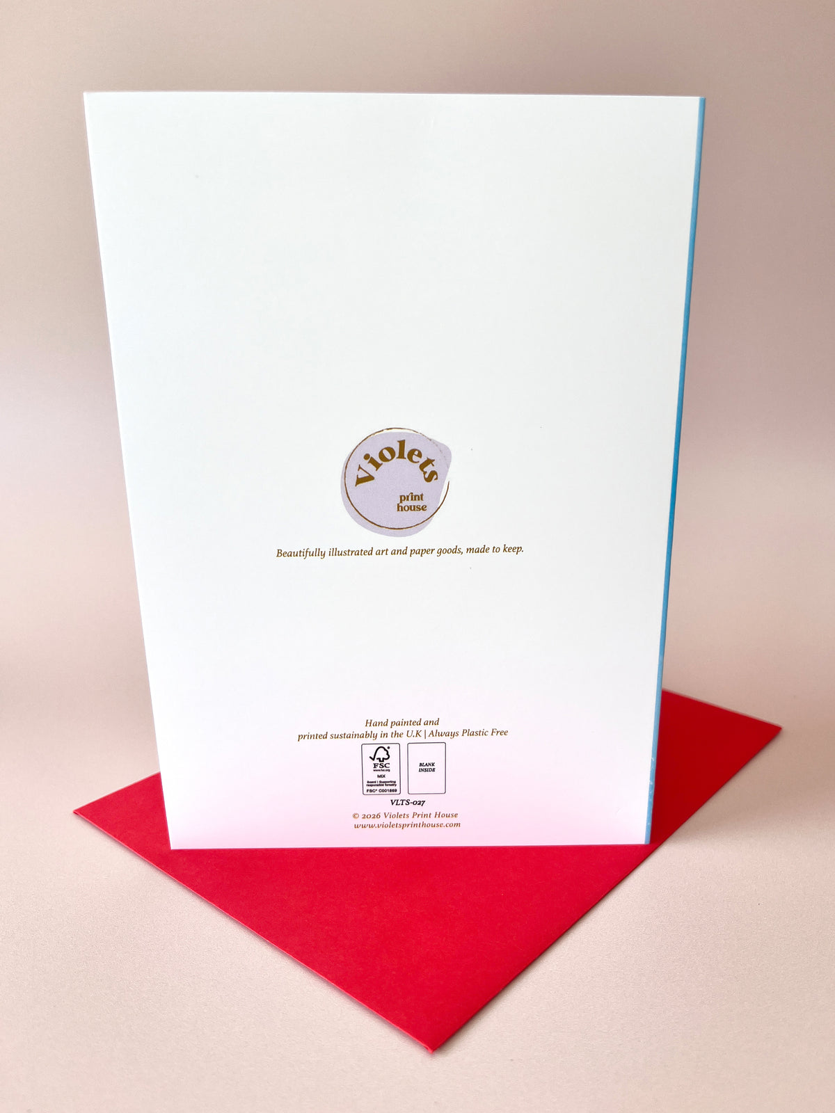 Joy Love Peace Christmas Card