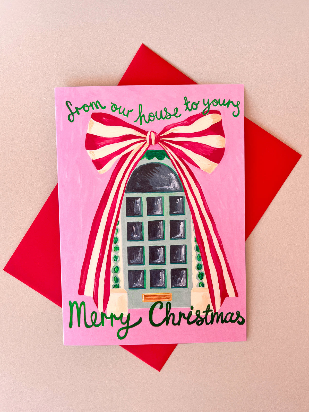 From Our House to Yours Christmas Card