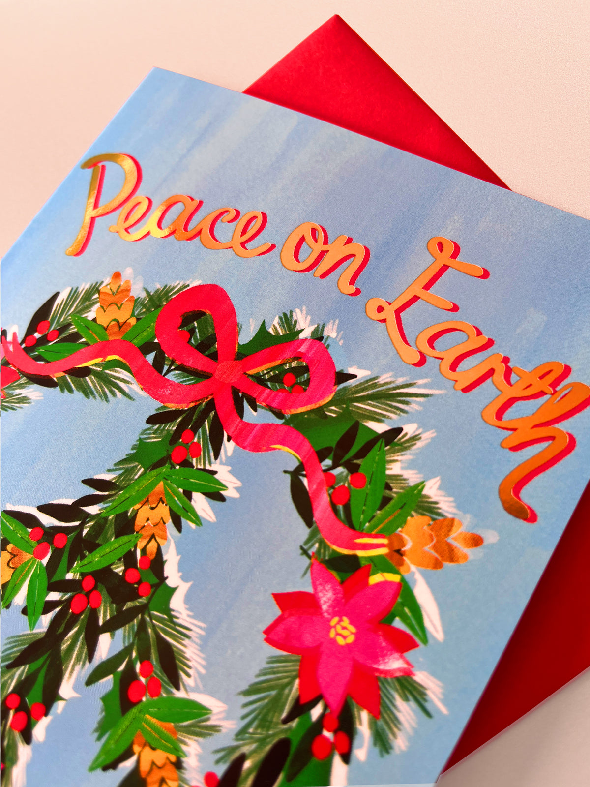 Peace on Earth Christmas Card