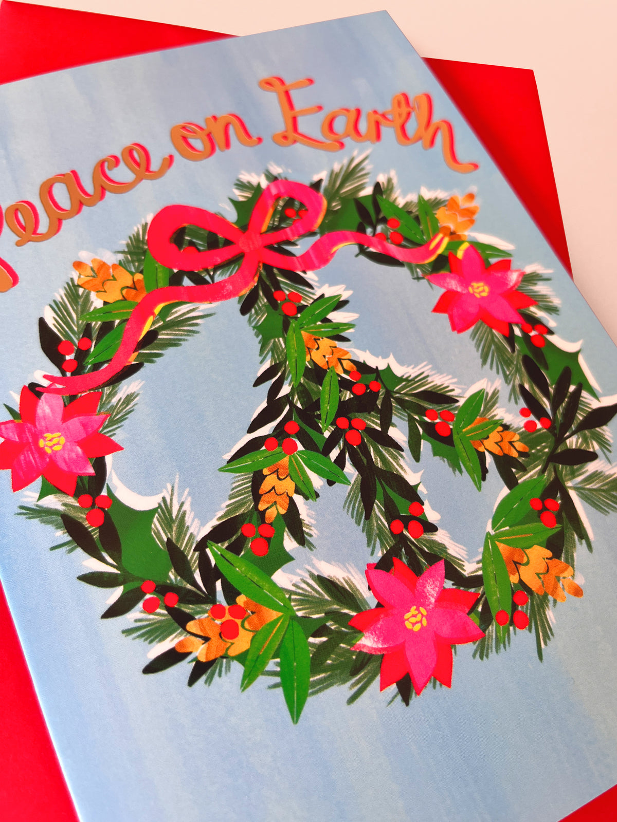 Peace on Earth Christmas Card