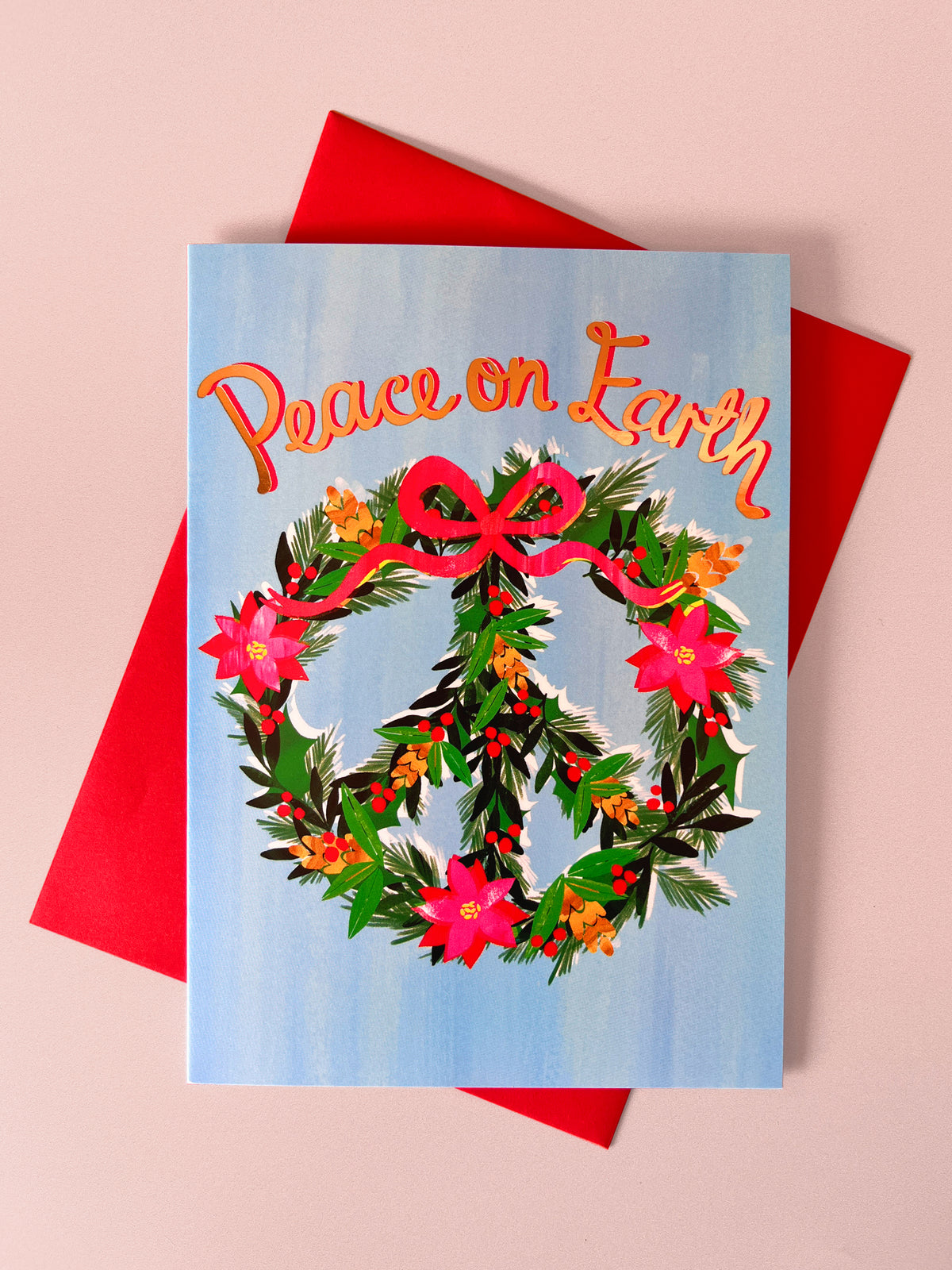 Peace on Earth Christmas Card