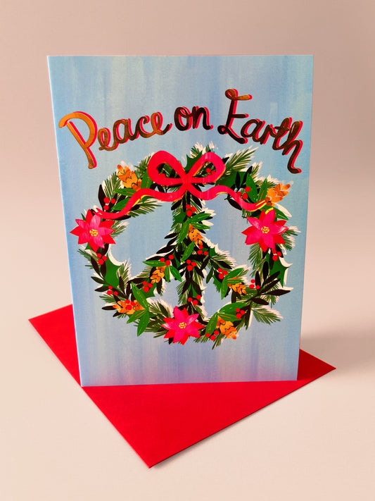 Peace on Earth Christmas Card
