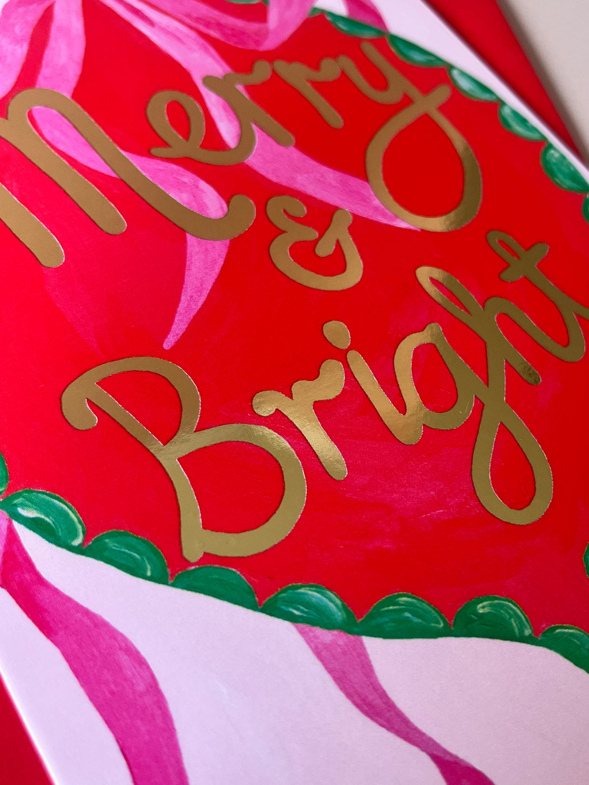Merry & Bright Christmas Card