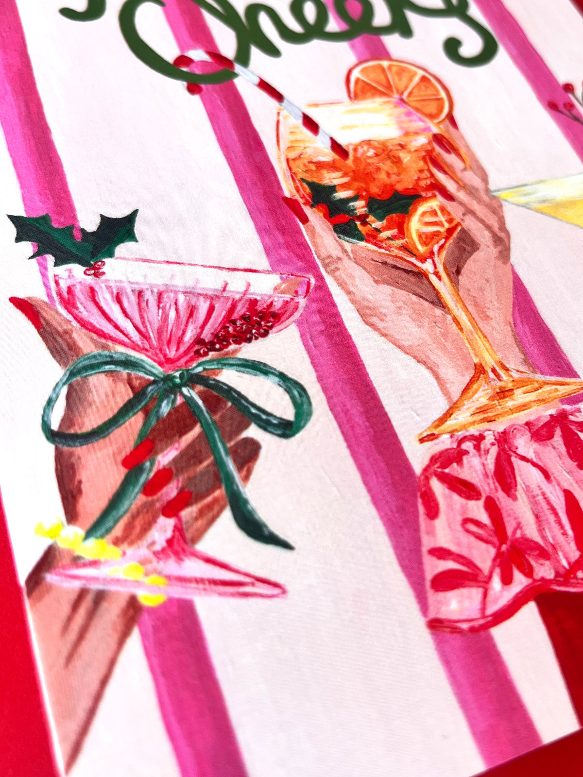 Festive Cheers Christmas Card
