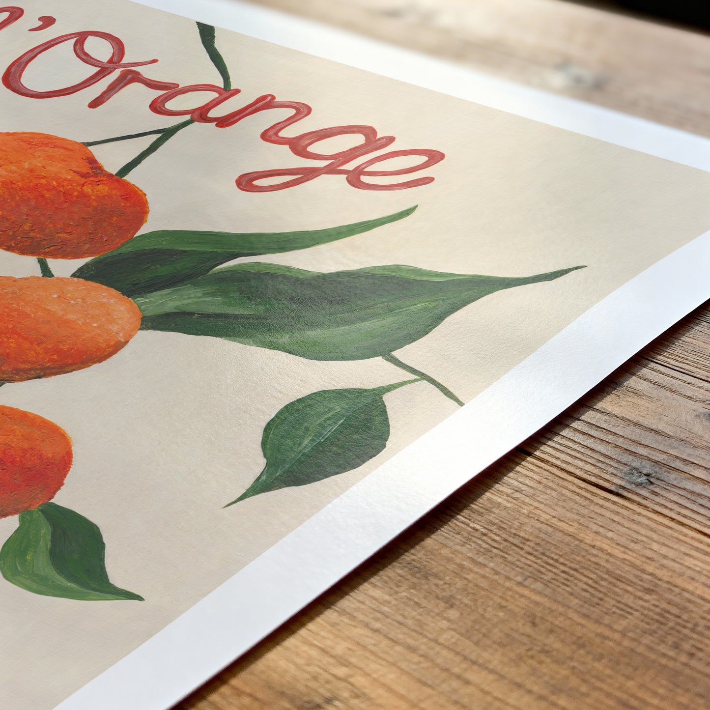 L'Orange Citrus Still Life Print